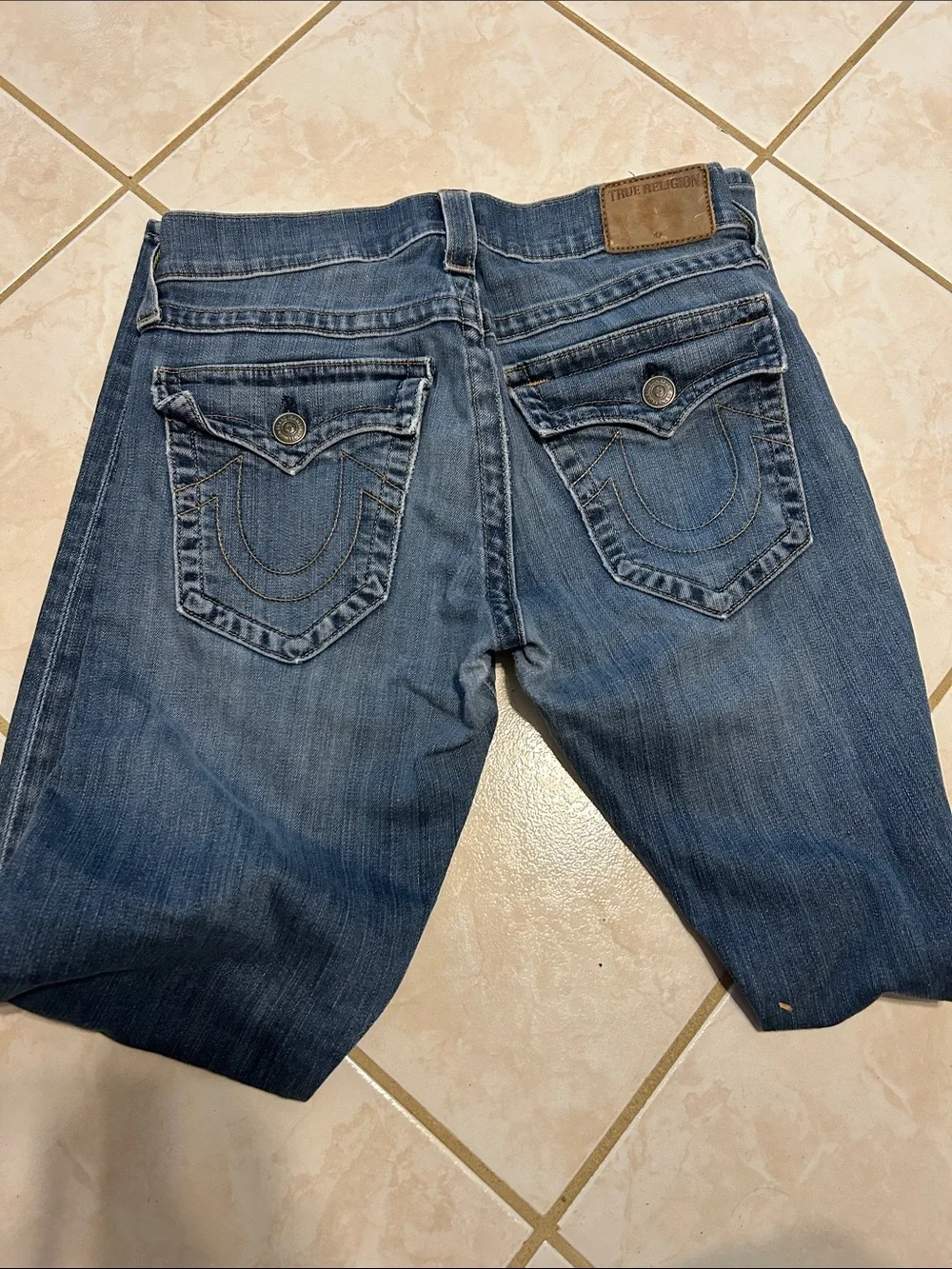 True Religion Men’s Ricky Straight Leg Jeans